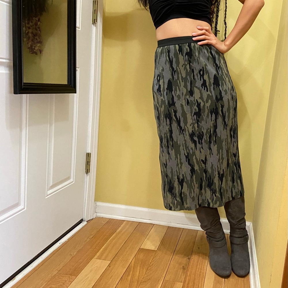 Camouflage skirt